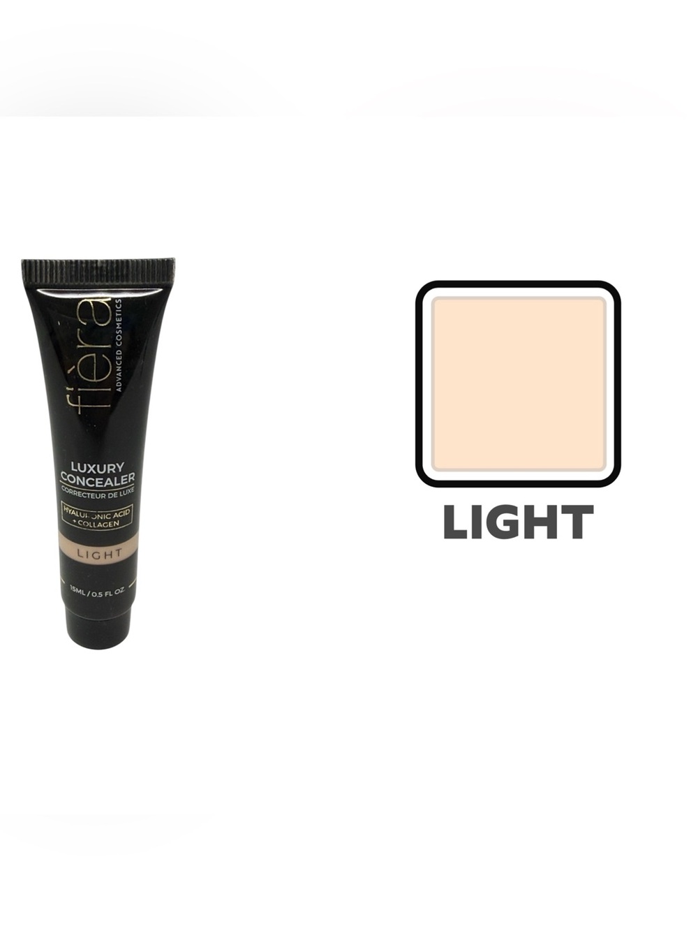 Fiere’ Cosmetics Luxury Concealer in LIGHT